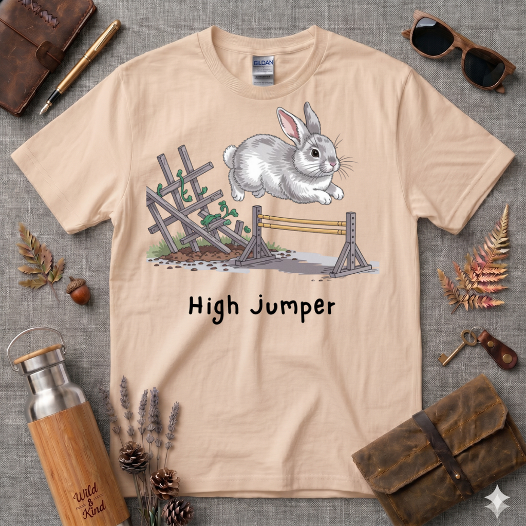 High Jumper Number 2 Bunny T-Shirt