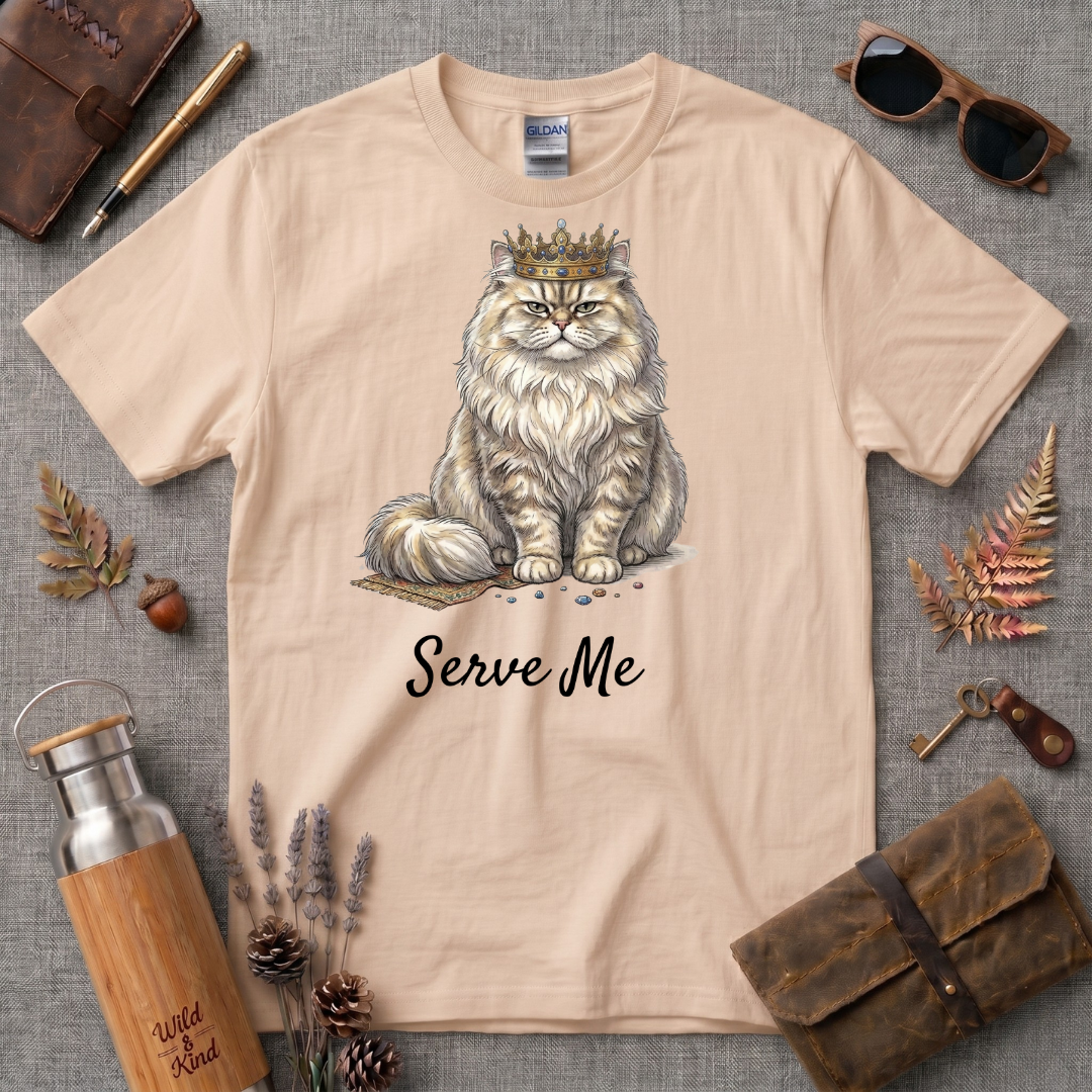 Serve Me Cat T-Shirt
