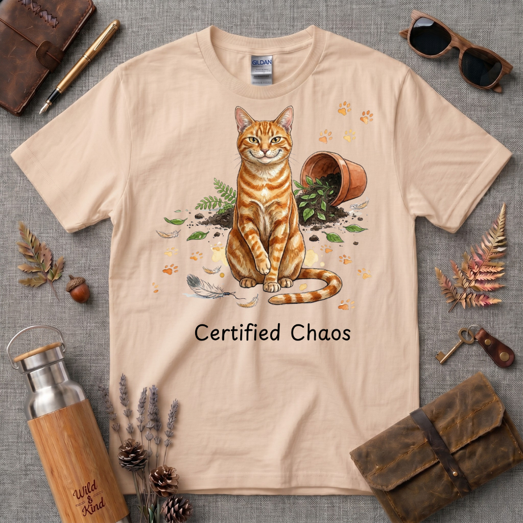 Certified chaos Cat T-Shirt