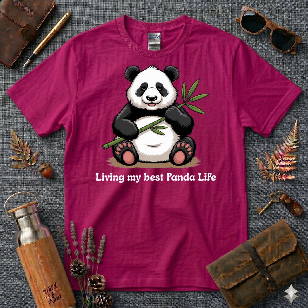 Living my Best Panda Life T-Shirt