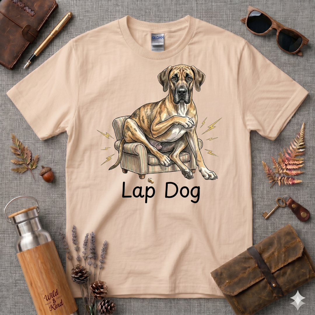 Lap Dog Great Dane T-Shirt