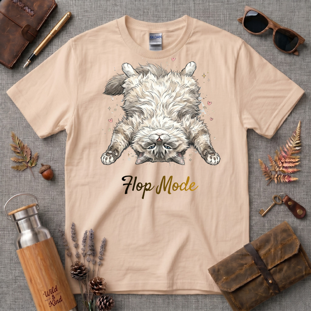 Flop Mode Ragdoll T-Shirt