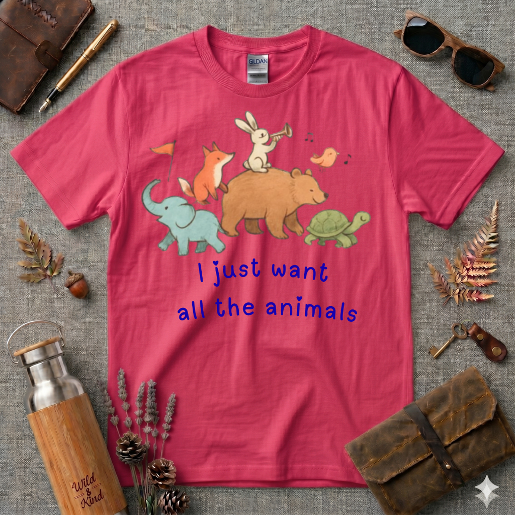 I want all the animals T-Shirt