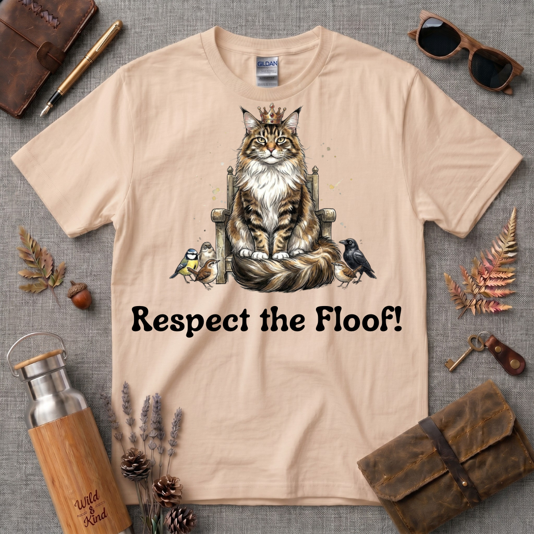 Respect the Floof Main Coon T-Shirt