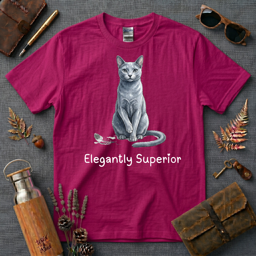 Elegantly Superior Cat T-Shirt