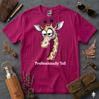 Professionally Tall Giraffe T-Shirt