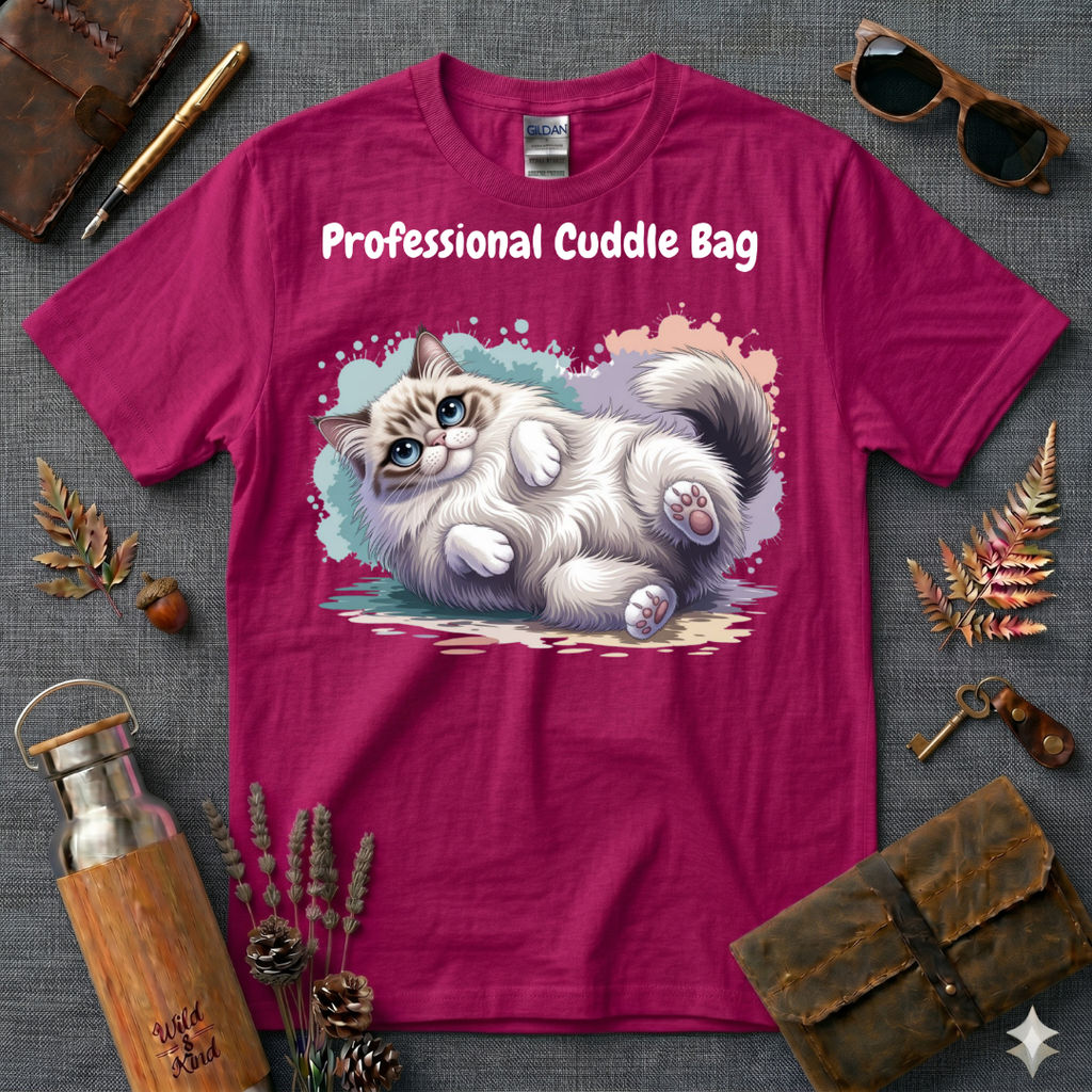 Professional Ragdoll Cuddle Bag T-Shirt