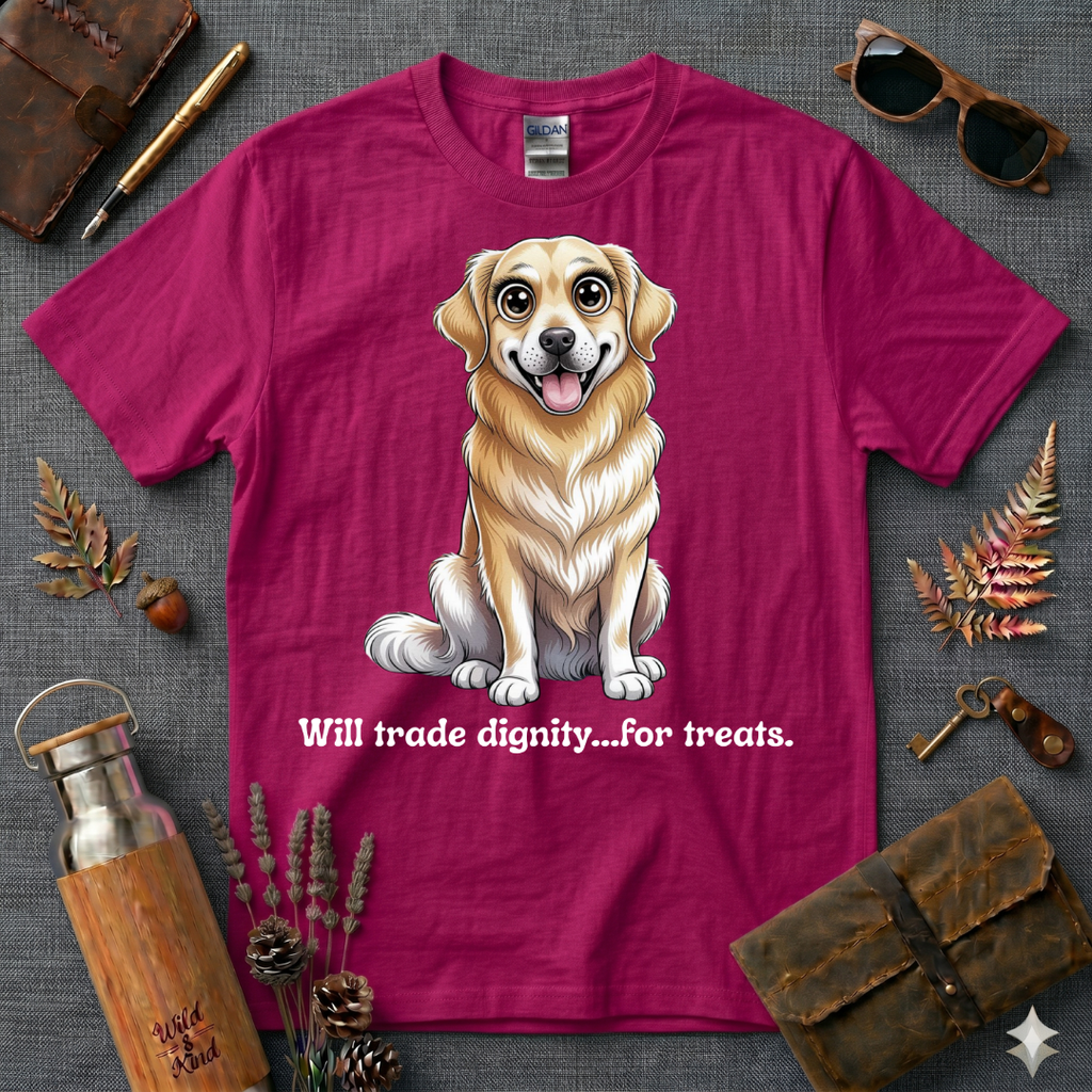 Will trade dignity Golden Retrievor T-Shirt