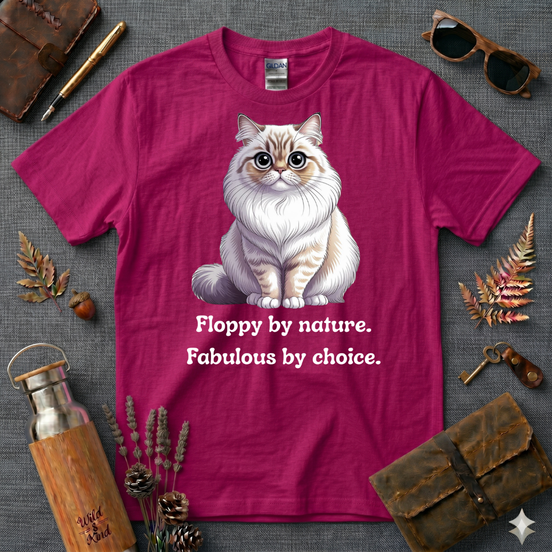 Floppy by Nature Ragdoll T-Shirt