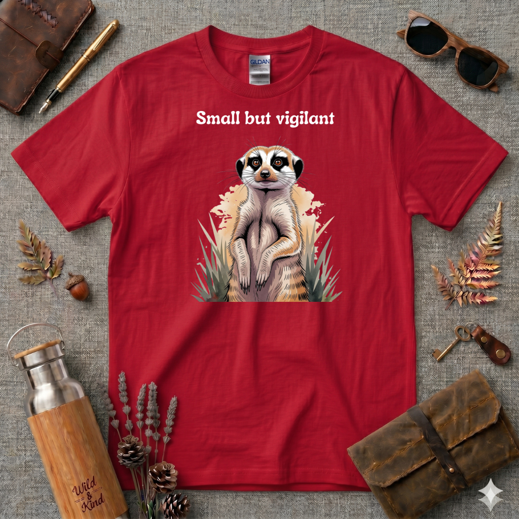 Small but Vigilant  Meerkat T-Shirt
