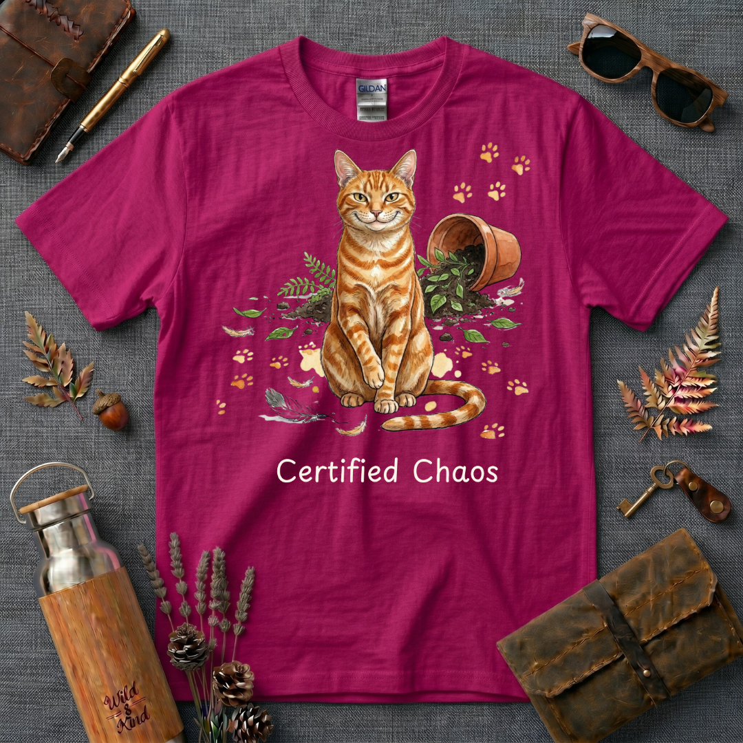 Certified chaos Cat T-Shirt