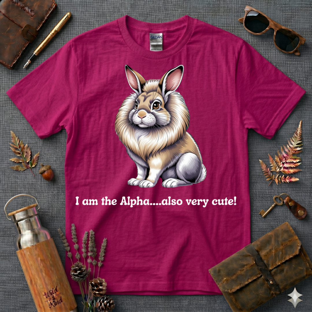 I am the Alpha Cartoon Bunny T-Shirt