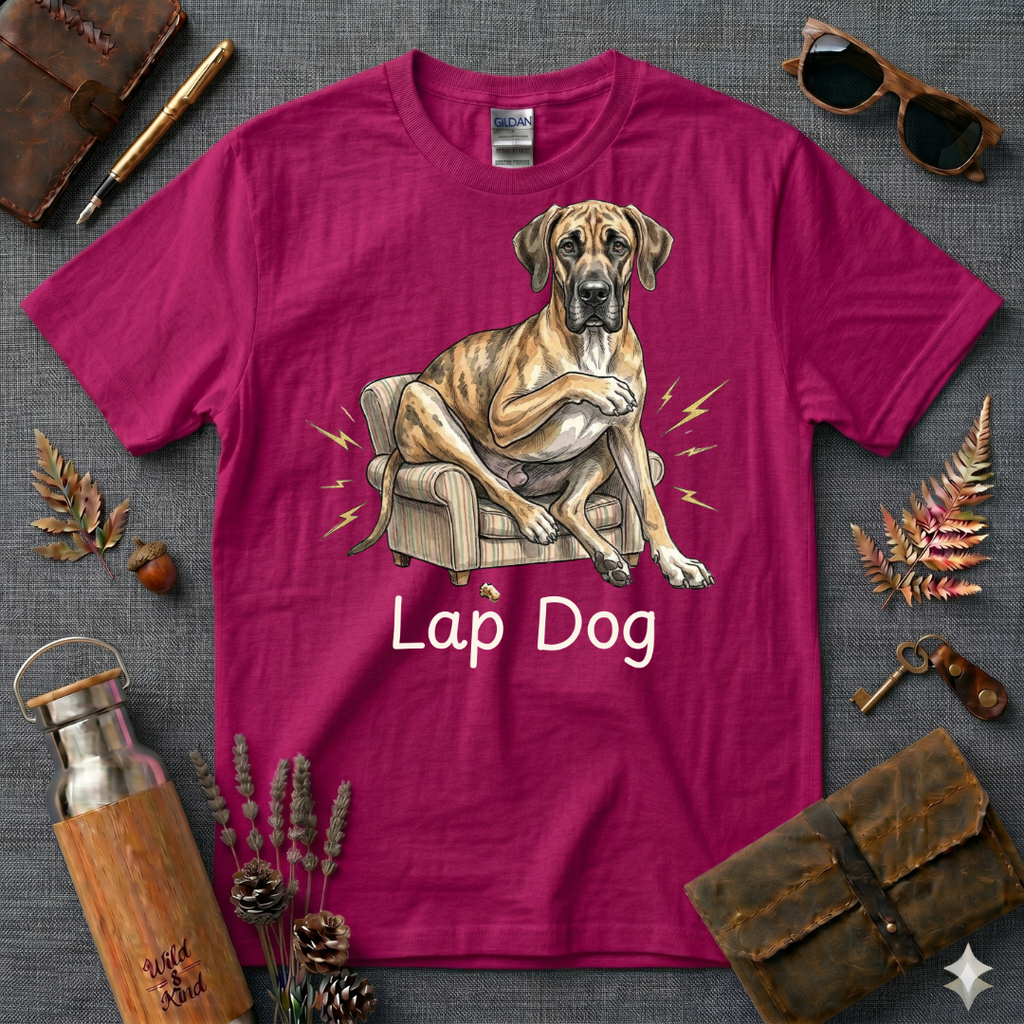 Lap Dog Great Dane T-Shirt