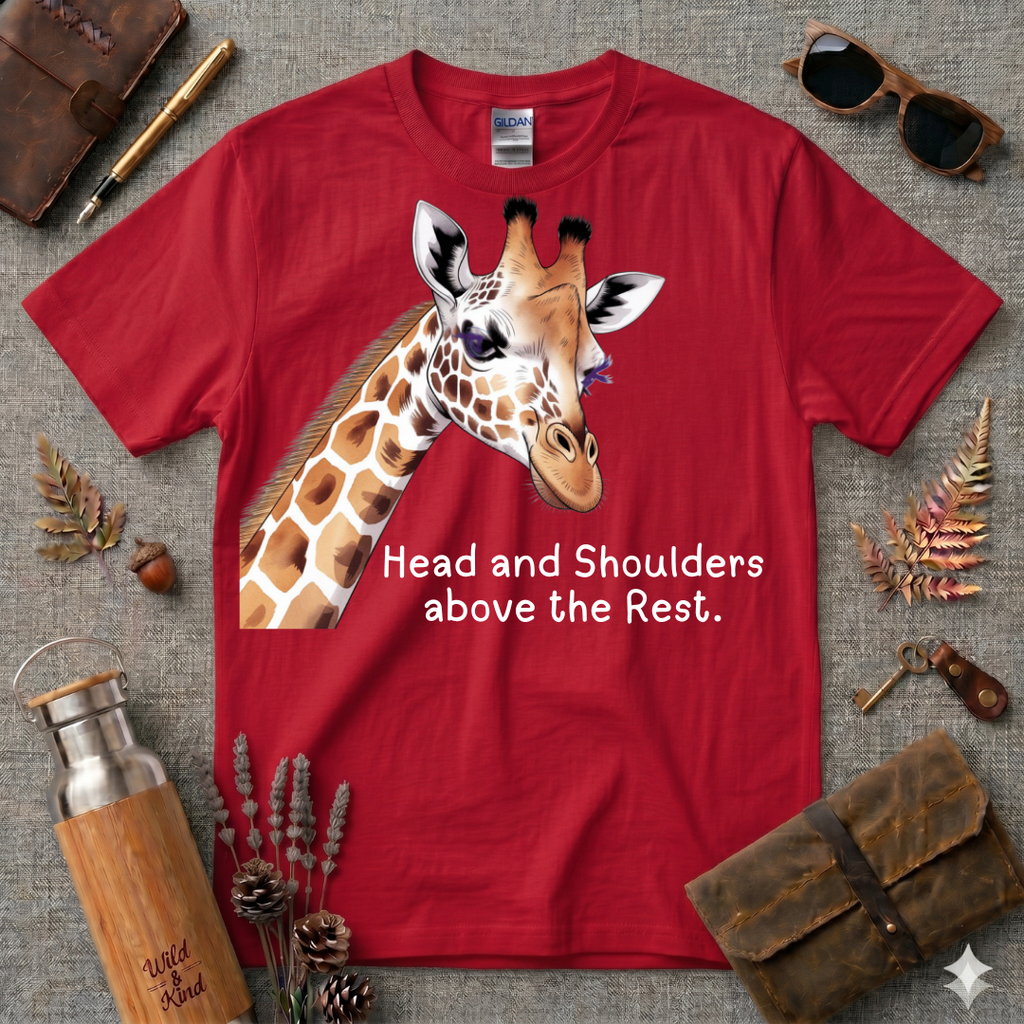 Head and Shoulders Giraffe T-Shirt