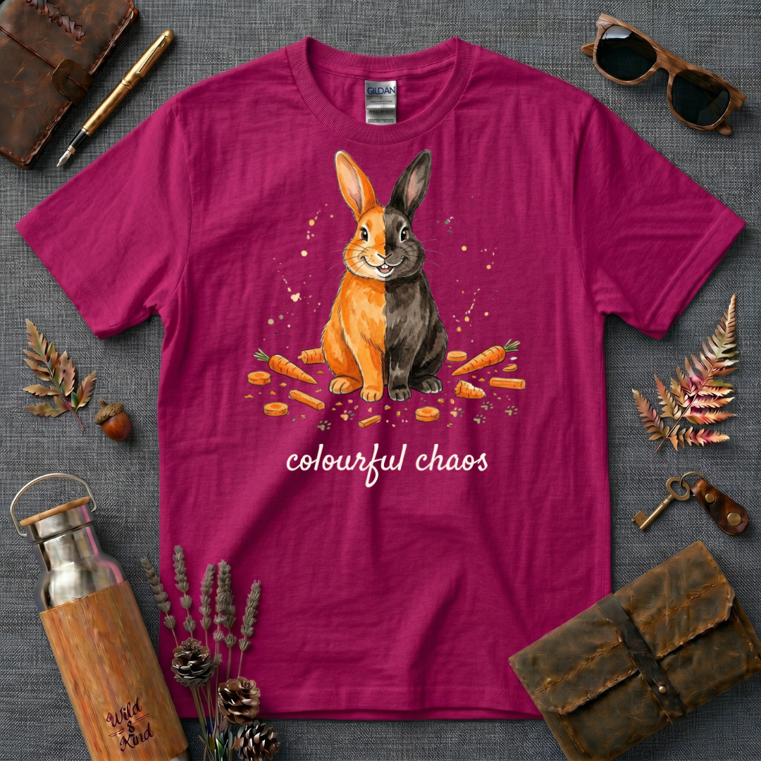 Colourful Chaos Bunny T-Shirt
