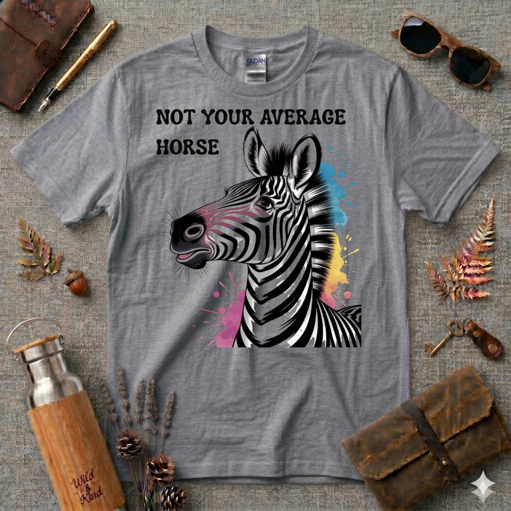 Not your average horse Zebra T-Shirt
