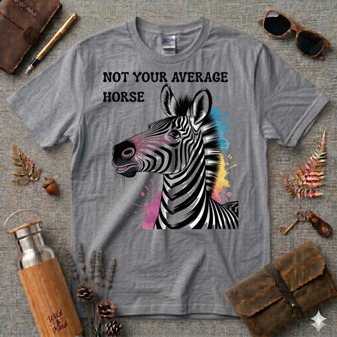 Not your average horse Zebra T-Shirt