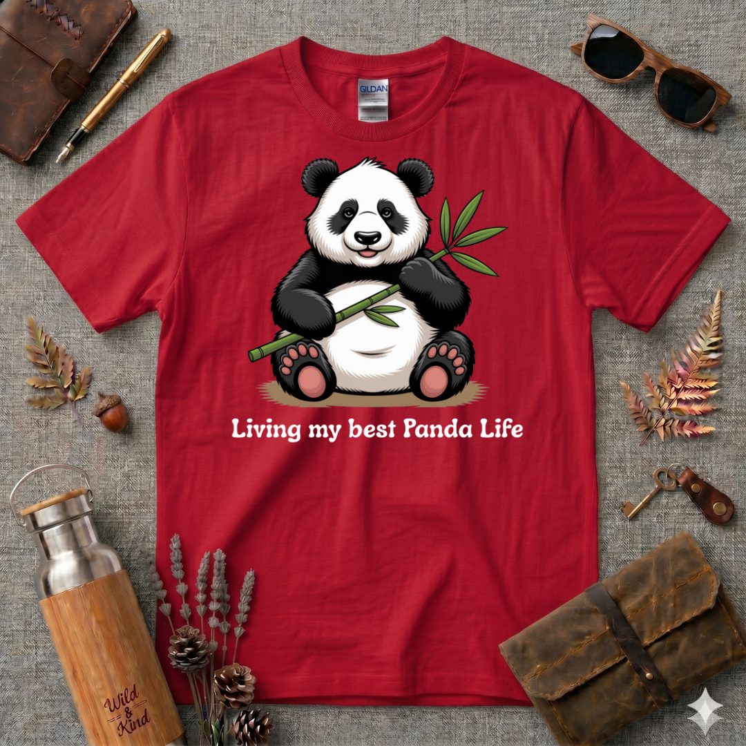 Living my Best Panda Life T-Shirt