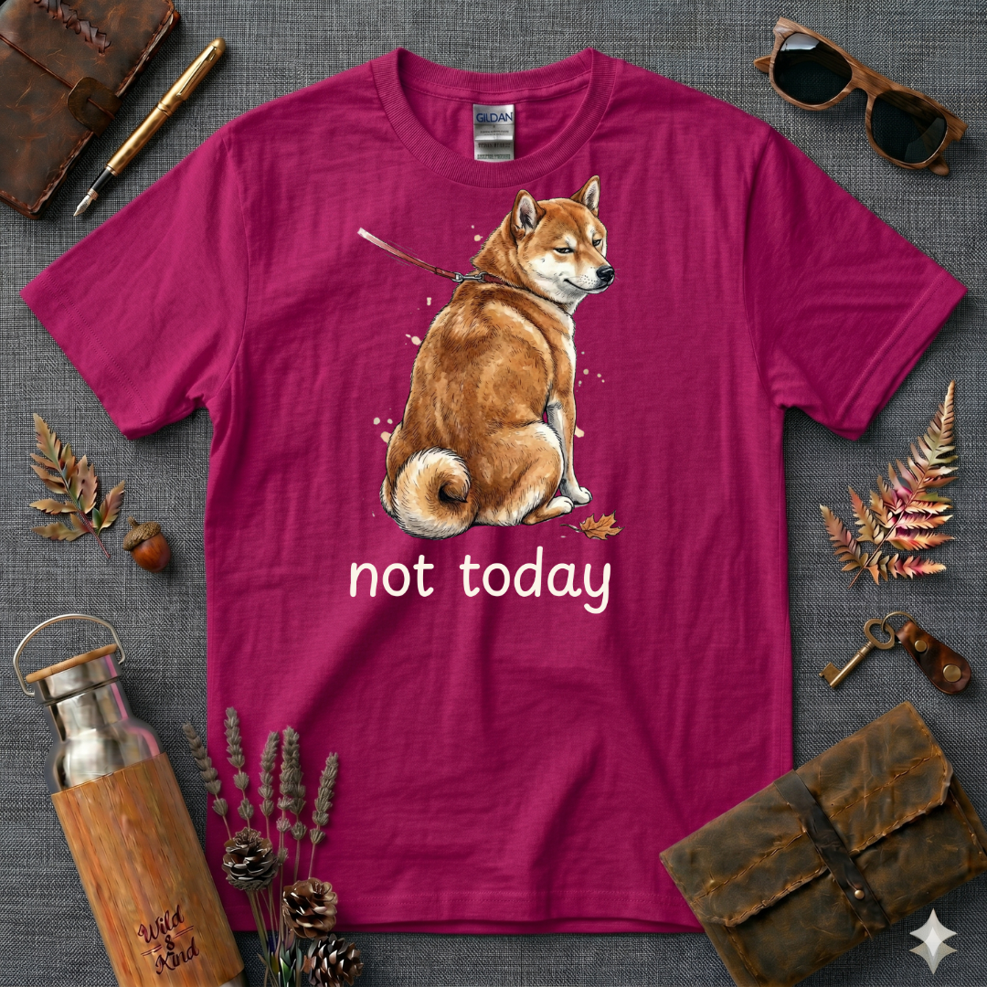Not Today Dog T-Shirt
