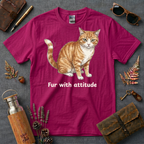 Fur with Attitude Cat T-Shirt