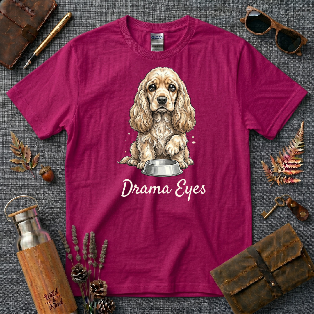 Drama Eyes Cocker Spaniel T-Shirt