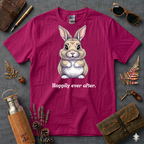 Hoopily Every After Cartoon Bunny T-Shirt