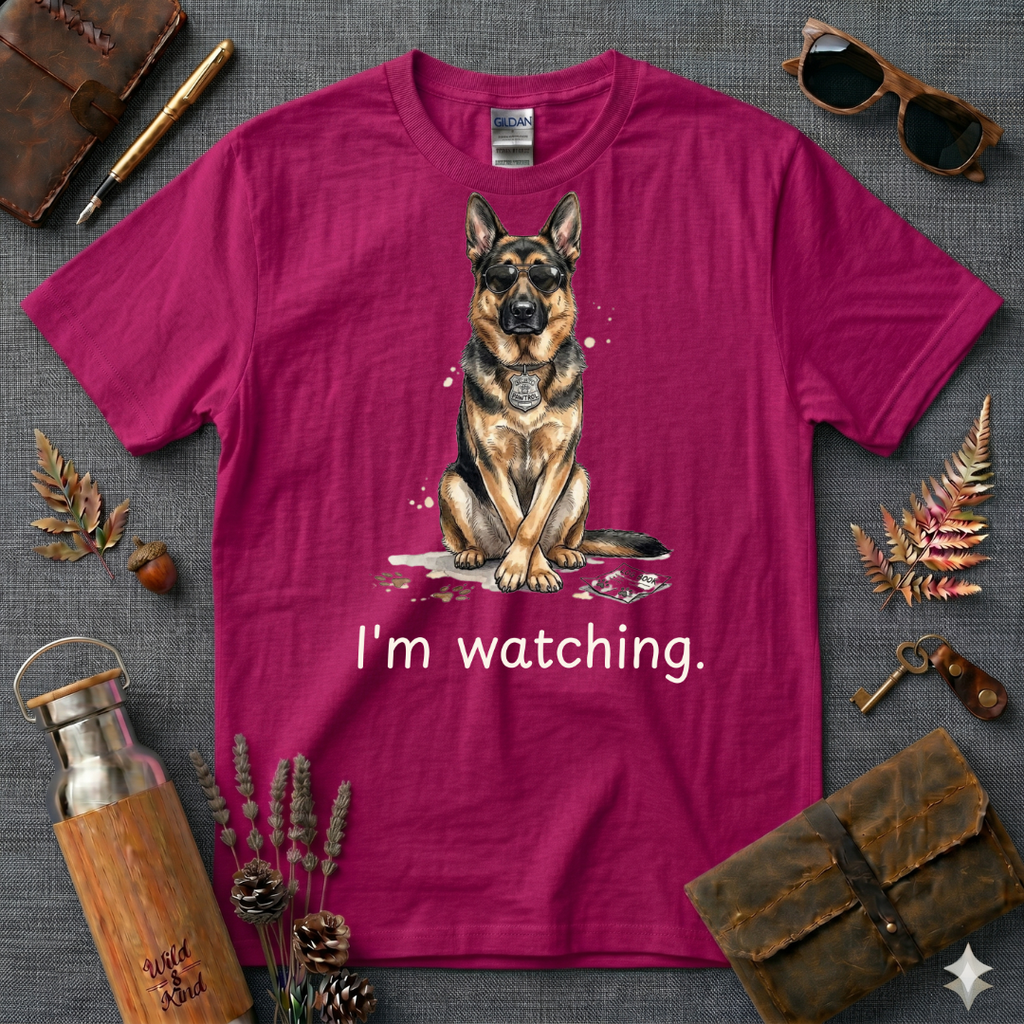 Im Watching German Shepherd T-Shirt