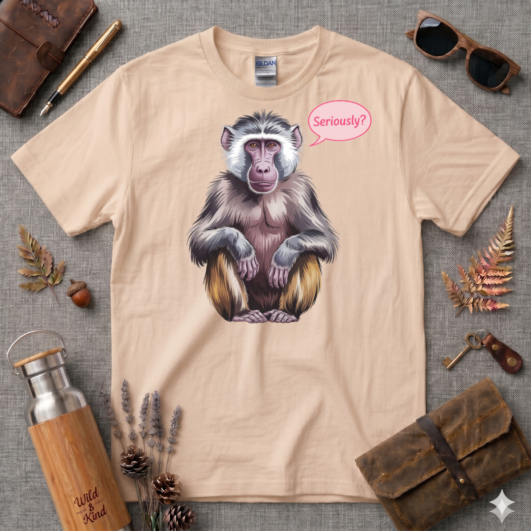 Seriously Chimpanzee T-Shirt