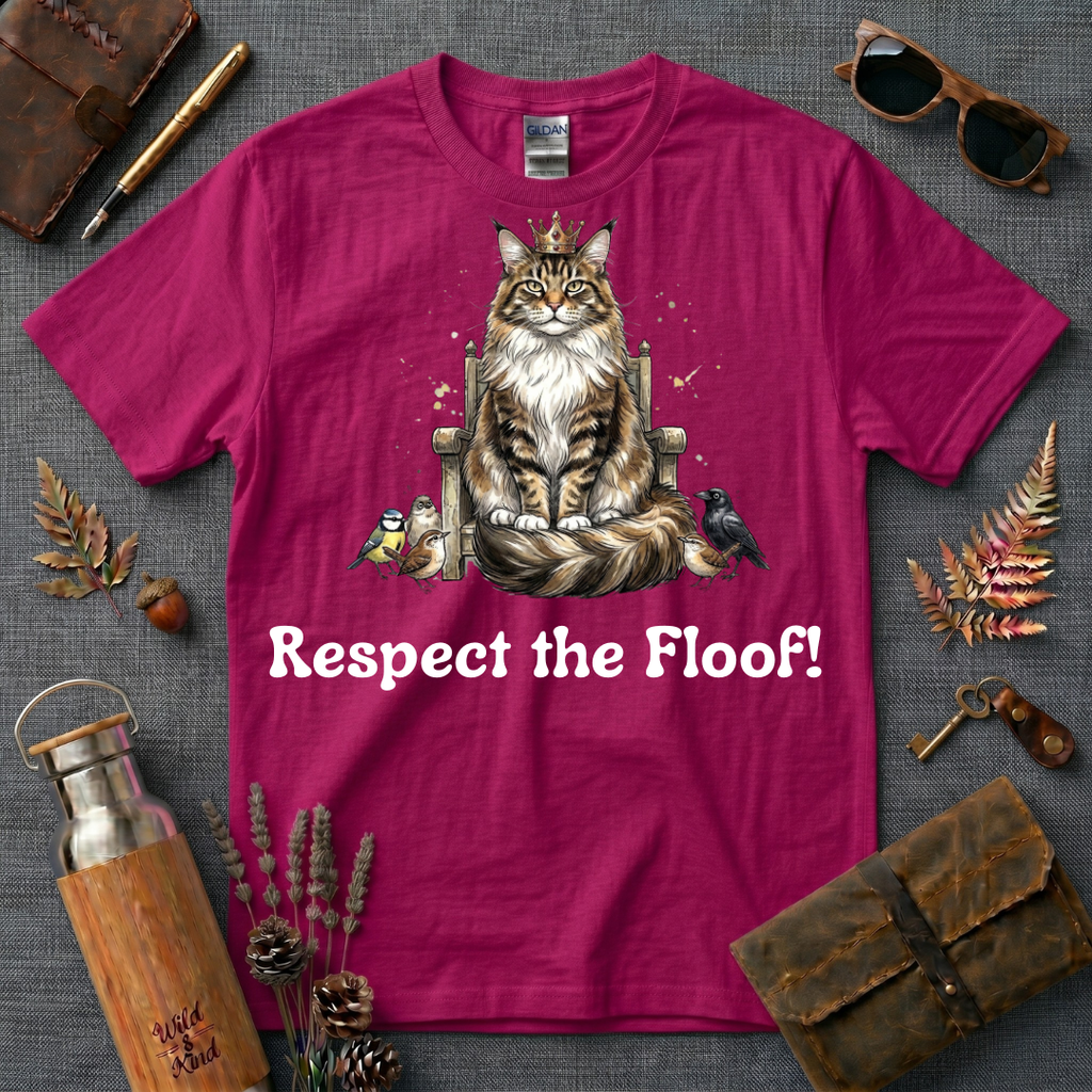 Respect the Floof Main Coon T-Shirt