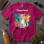 Chaos Mode Cartoon Cat T-Shirt