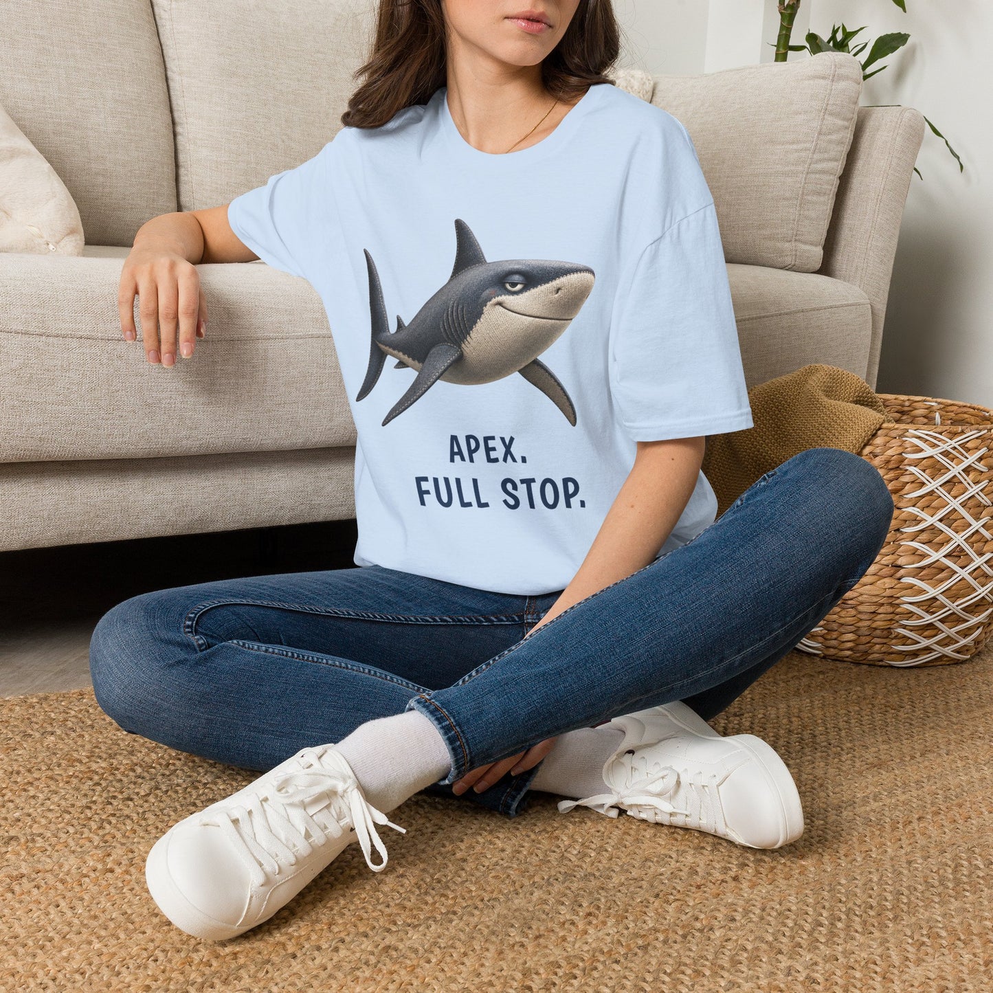 Apex. Full Stop. — Reef Rebels Shark Tee