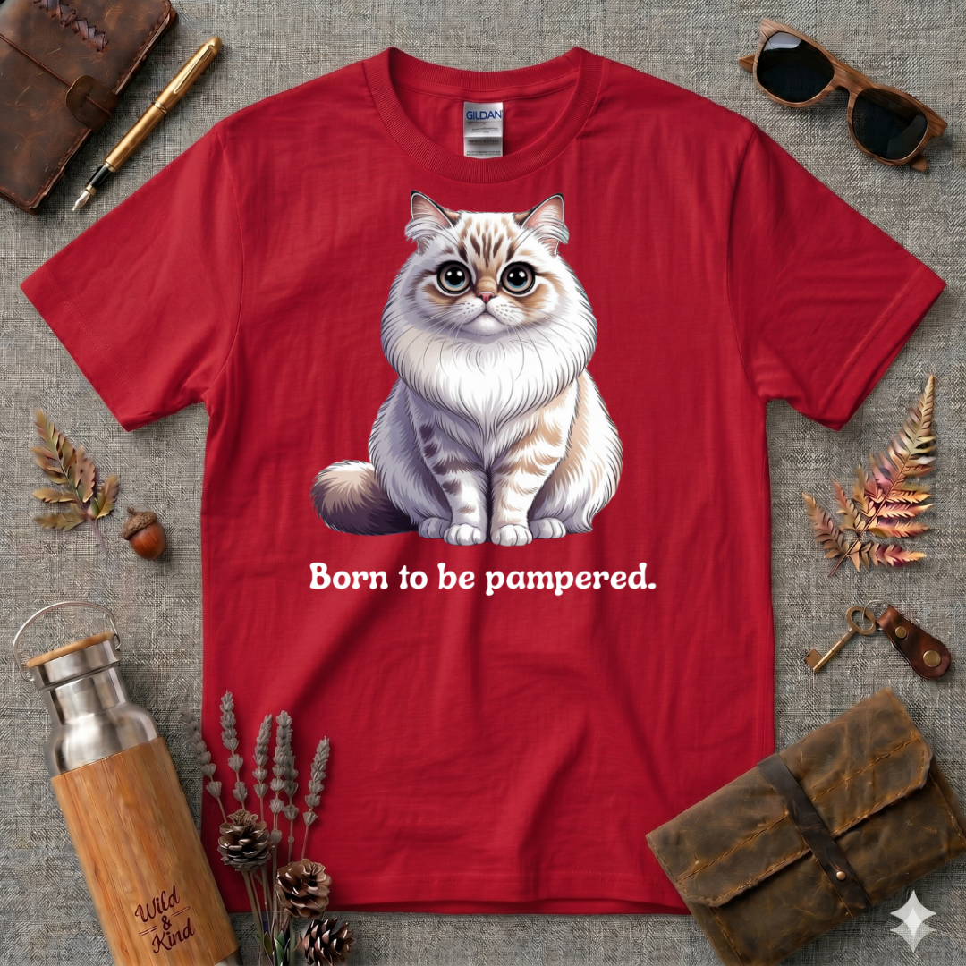 Born to be pampered Ragdoll T-Shirt