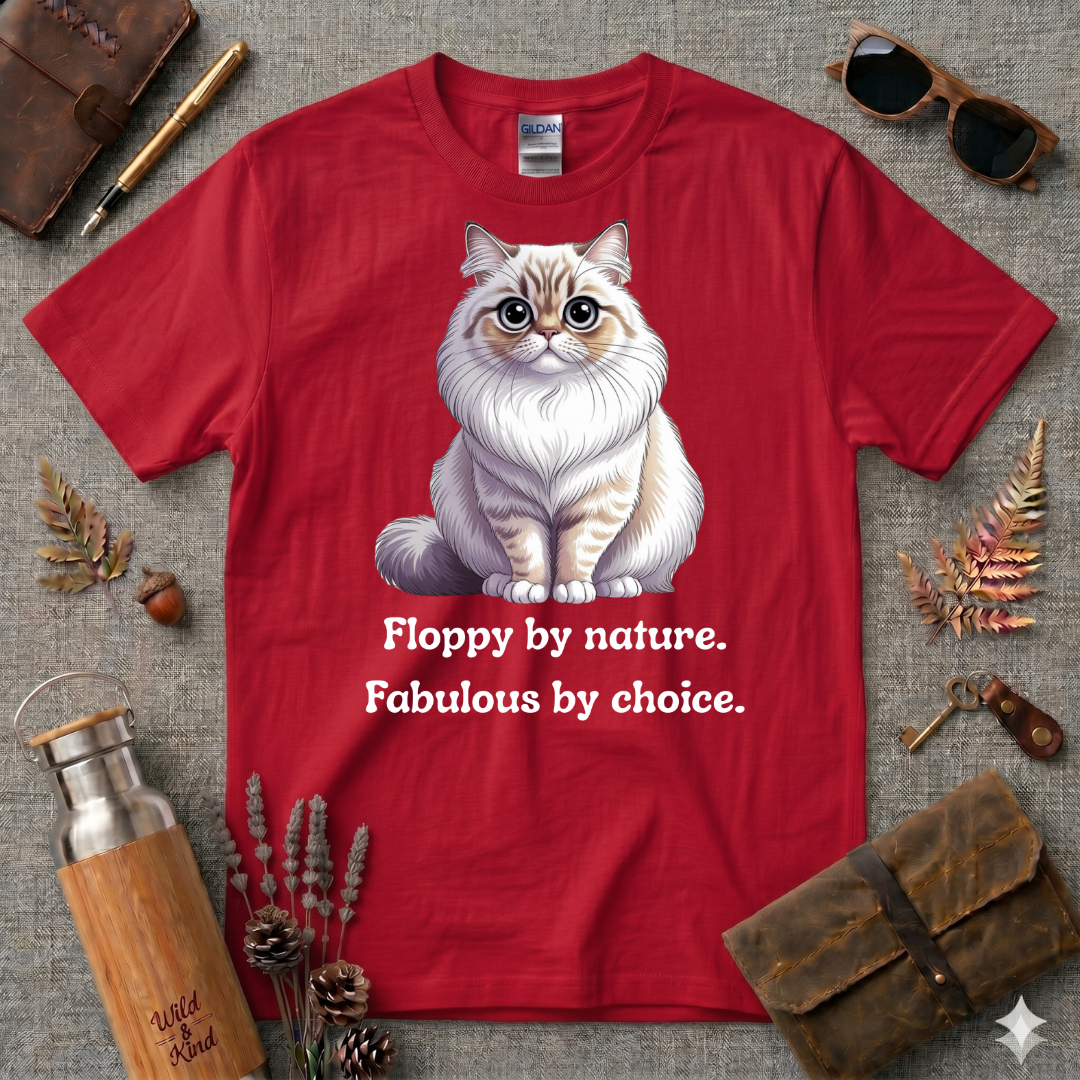Floppy by Nature Ragdoll T-Shirt