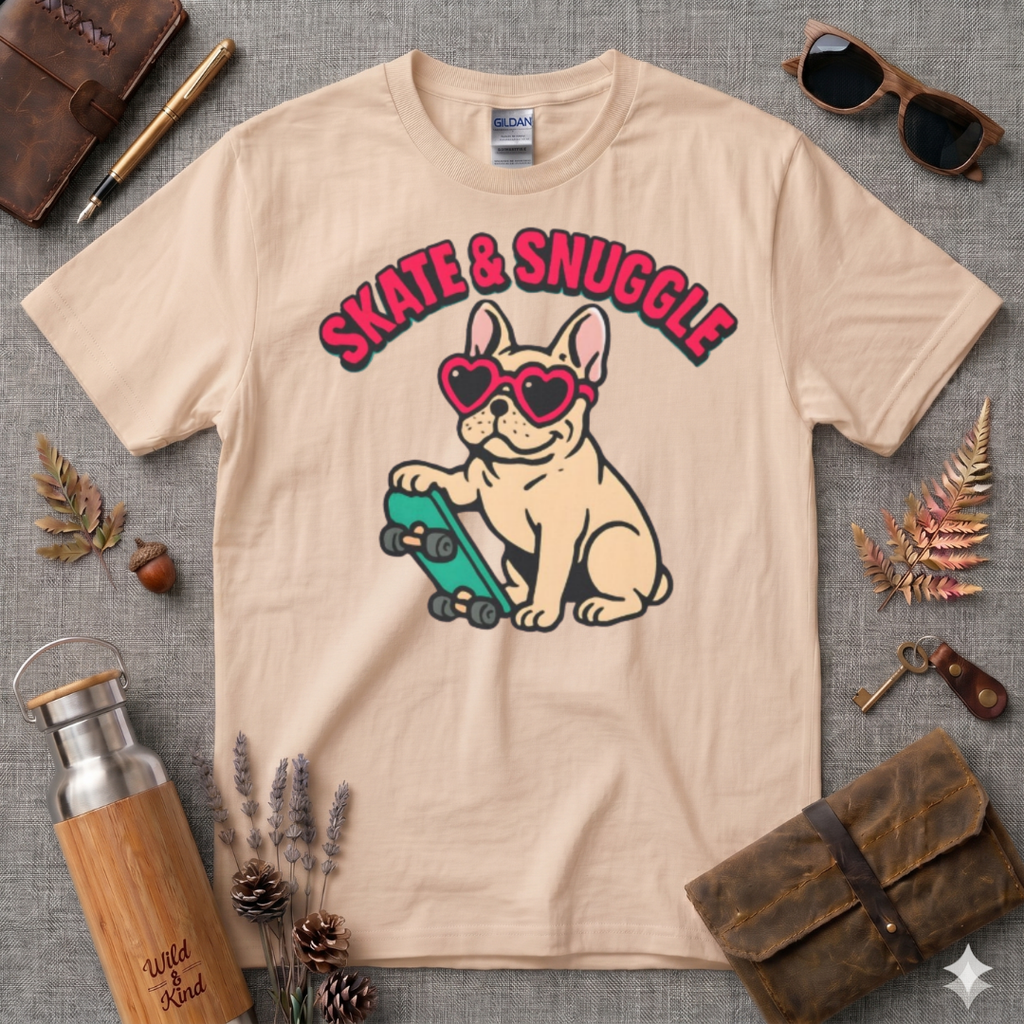 Skate and Snuggle T-Shirt