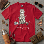 Silently Judging Cat T-Shirt
