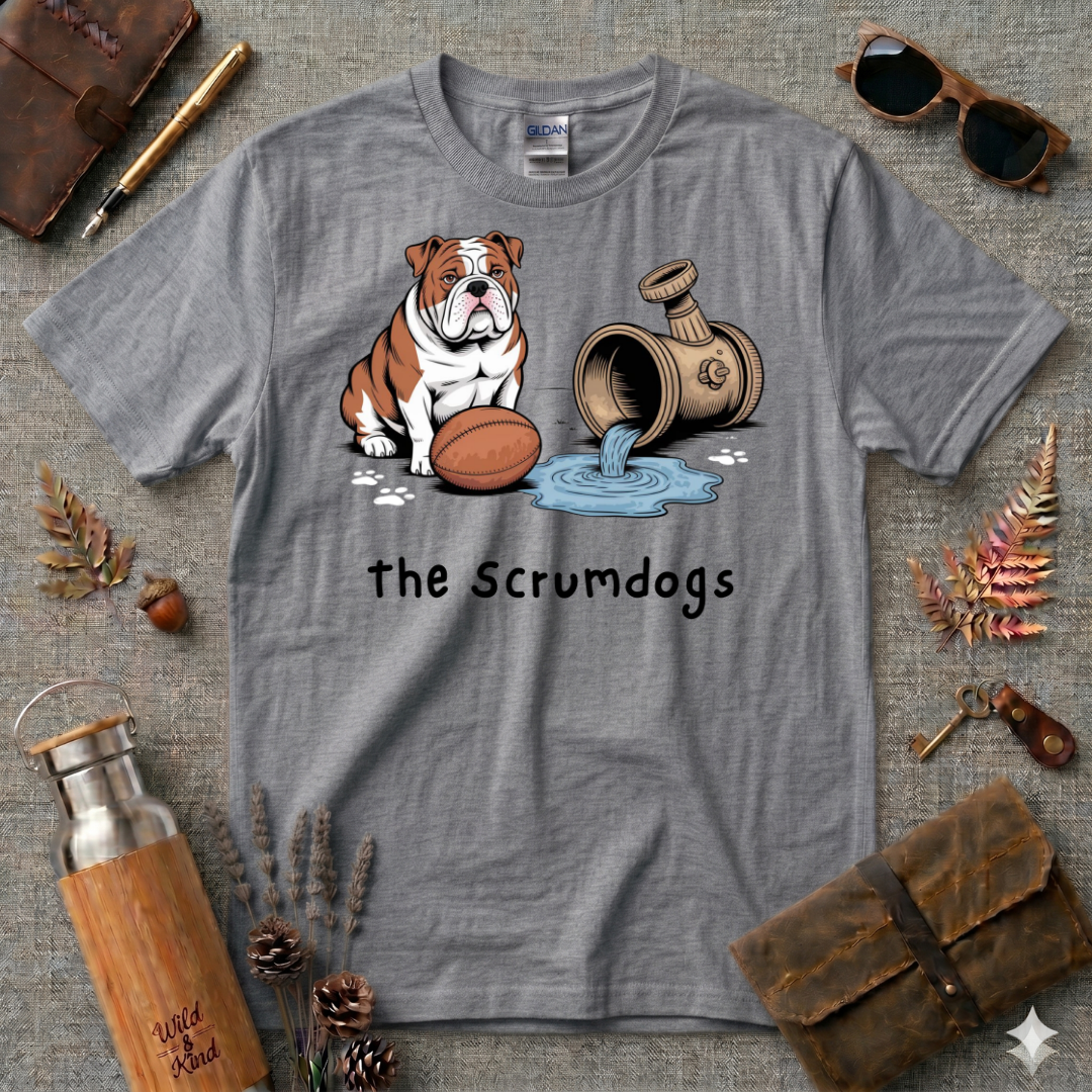 The Scrumdogs English Bulldog T-Shirt