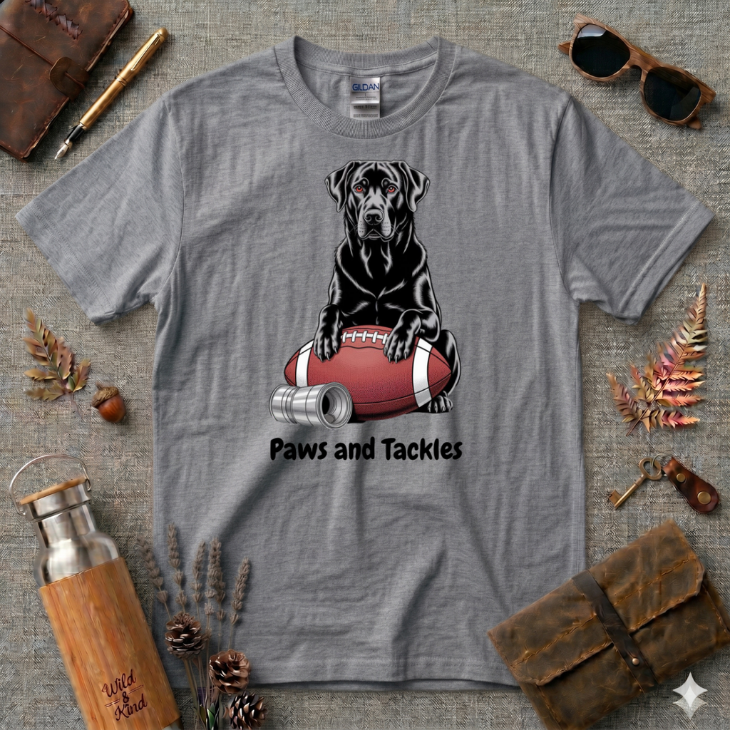 Paws and Tackles T-Shirt