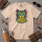 Easily distracted by cats T-Shirt