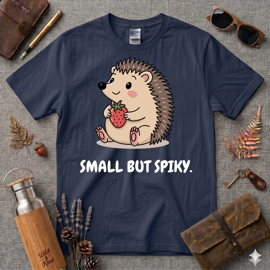 Small but Spikey Hedgehog No 2 T-Shirt