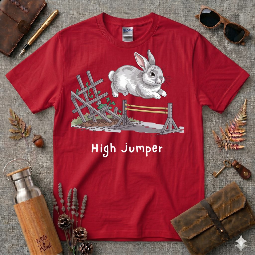 High Jumper Number 2 Bunny T-Shirt