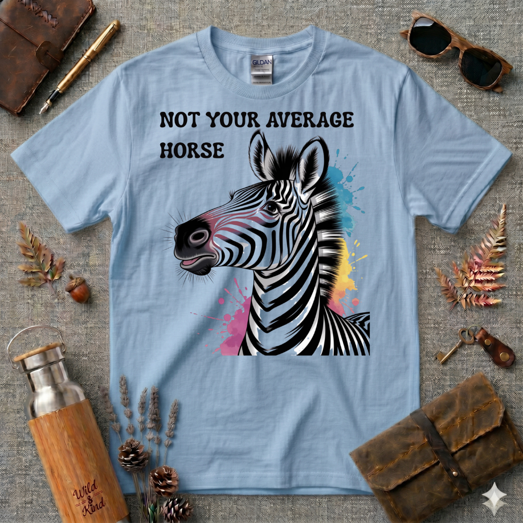 Not your average horse Zebra T-Shirt