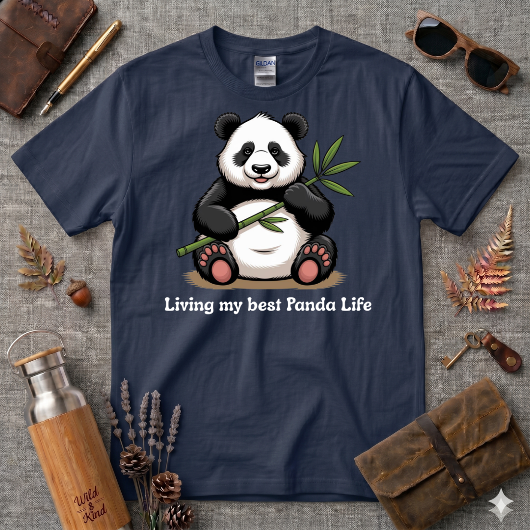 Living my Best Panda Life T-Shirt