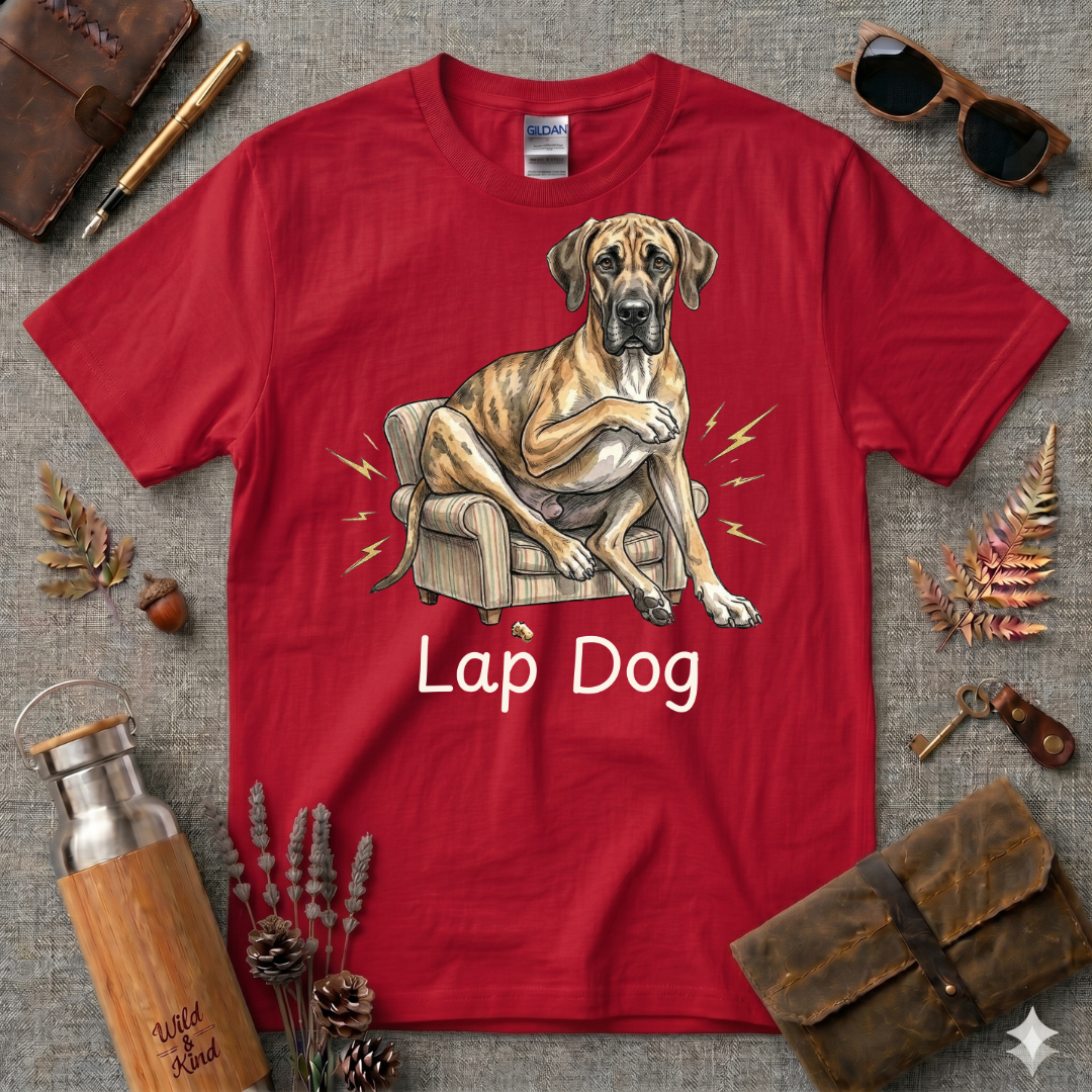 Lap Dog Great Dane T-Shirt