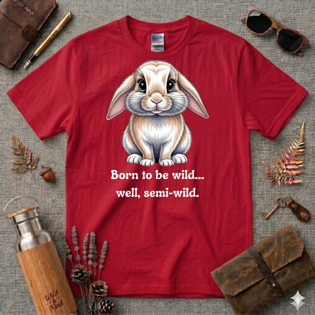 Born to be wild, well, semi-wild T-Shirt