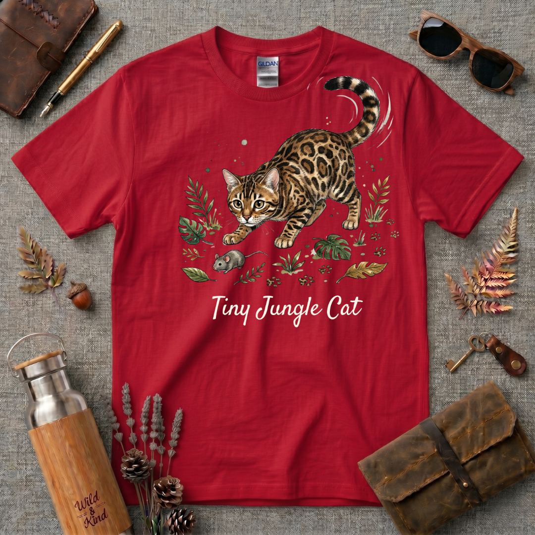 Tiny Jungle Cat T-Shirt