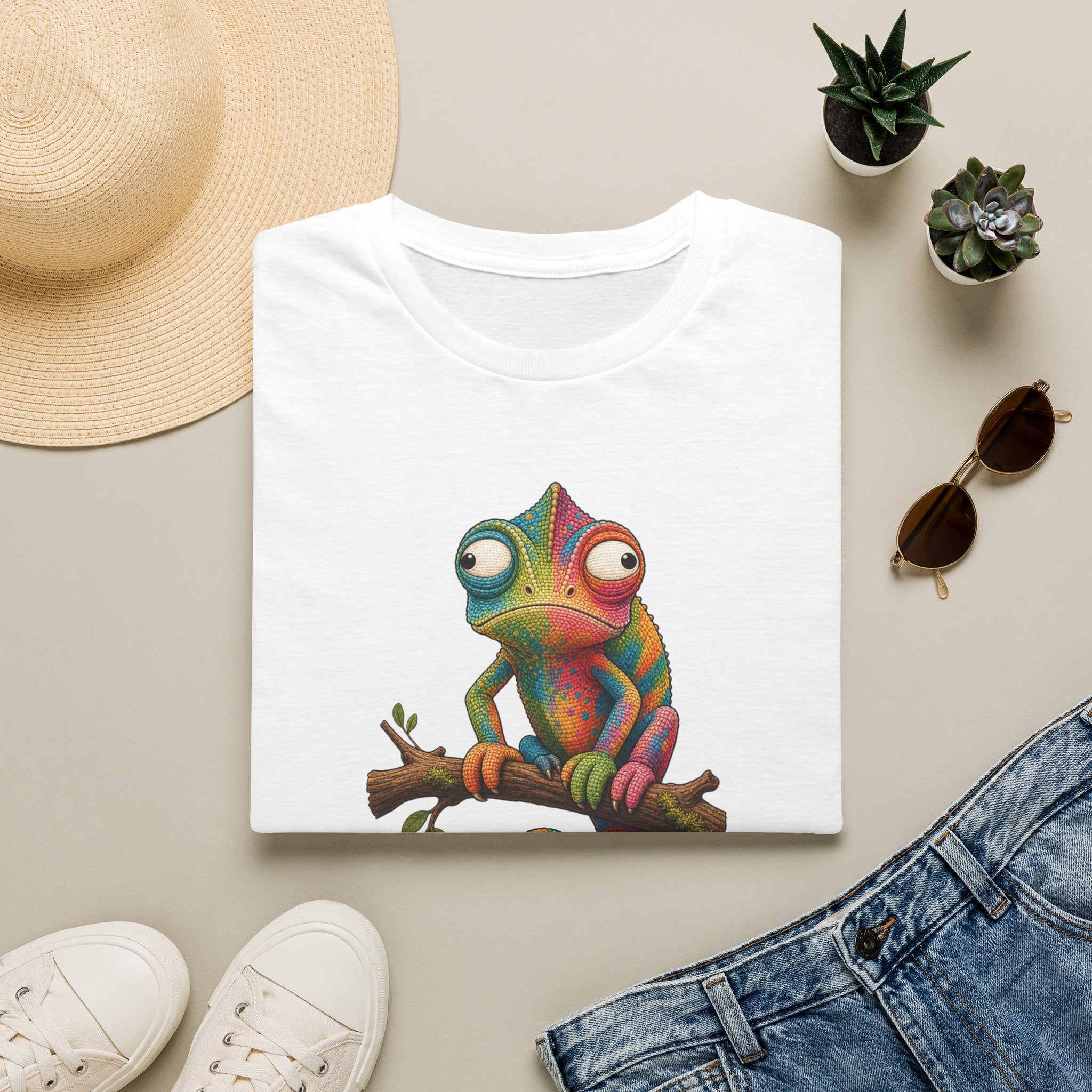 Mood: Undecided — Jungle Jokers Chameleon Tee