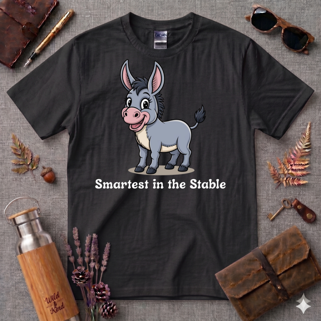 Smartest in the Stable Donkey 1 T-Shirt