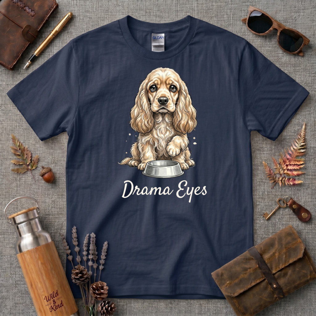 Drama Eyes Cocker Spaniel T-Shirt