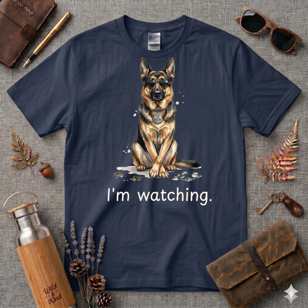 Im Watching German Shepherd T-Shirt
