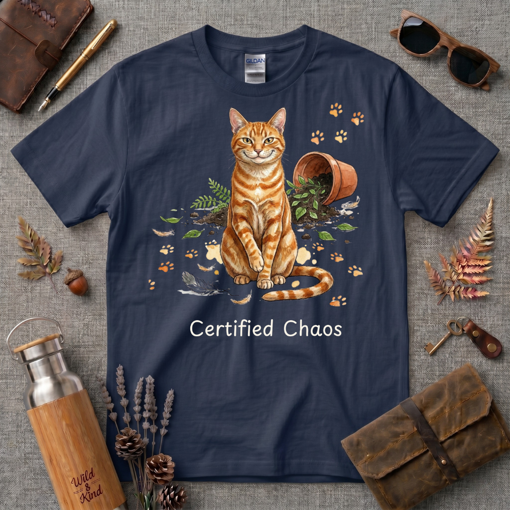 Certified chaos Cat T-Shirt